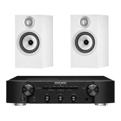 Marantz PM6007 - Bowers & Wilkins 607 S2 Bookshelf Speakers