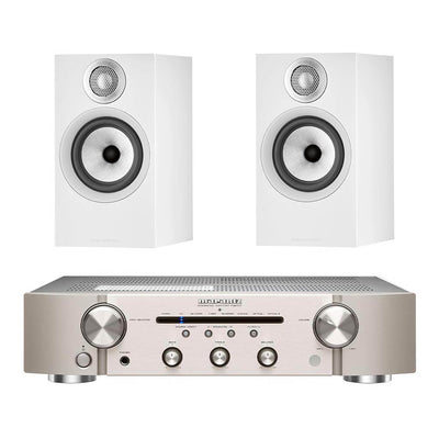 Marantz PM6007 - Bowers & Wilkins 607 S2 Bookshelf Speakers