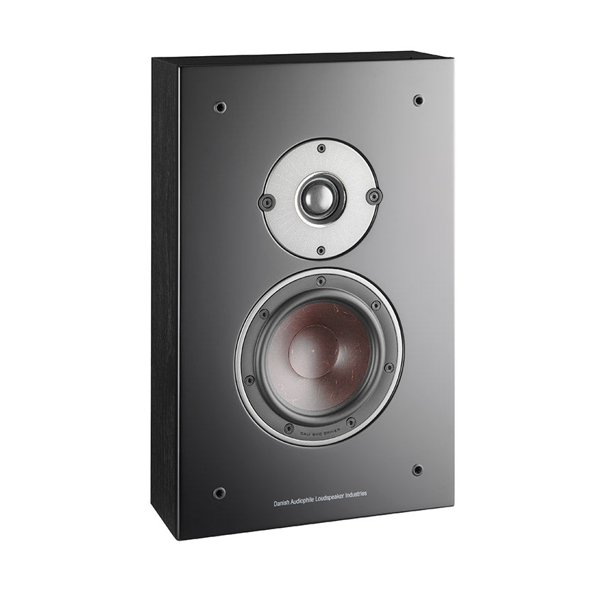 Dali Oberon On-Wall Speakers in black ash