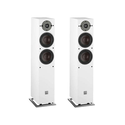 Dali Oberon 5 Floorstanding Speakers - White - Call SpatialOnline 0345 557 7334