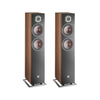 Dali Oberon 7 Floorstanding Speakers - Walnut - Call SpatialOnline 0345 557 7334