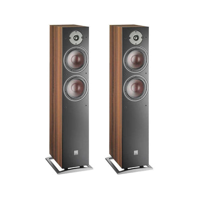 Dali Oberon 7 Floorstanding Speakers - Walnut - Call SpatialOnline 0345 557 7334