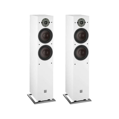 Dali Oberon 7 Floorstanding Speakers - White - Call SpatialOnline 0345 557 7334