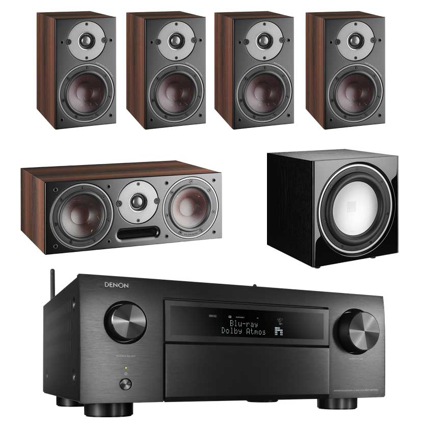 Denon AVC-X6700H - Dali Oberon 1 5.1 Speaker Package With E-9F Subwoofer