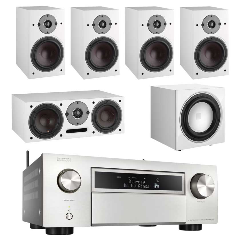 Denon AVC-X6700H - Dali Oberon 3 5.1 Speaker Package With E-9F Subwoofer