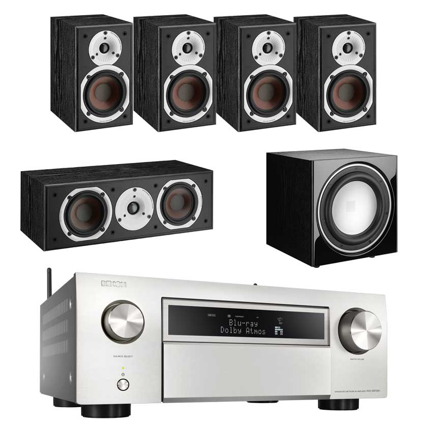 Denon AVC-X6700H - Dali Spektor 1 5.1 Speaker Package With E-9F Subwoofer