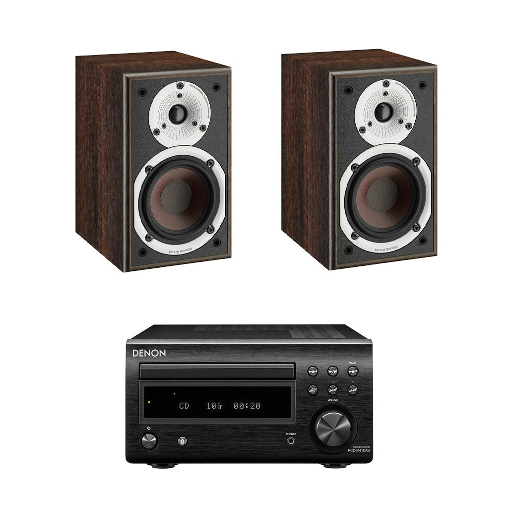Denon - Sc-M41 - Luidsprekers - Bruin - 60 W Denon - Sc-M41 - Luidsprekers - Bruin - 60 W