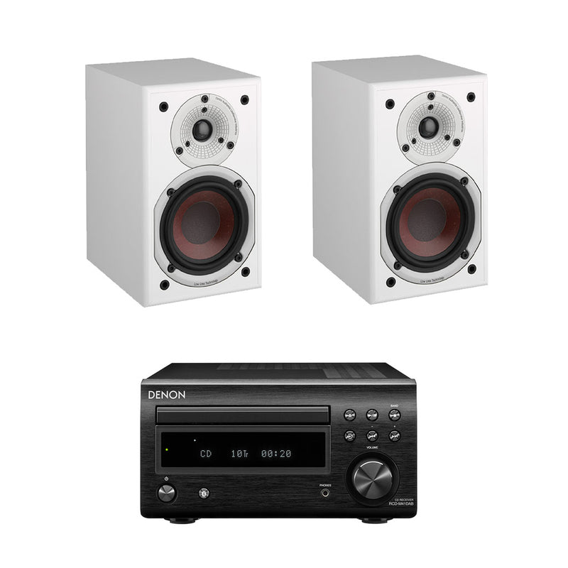DENON DM41 DAB Dali Spektor 1 Bookshelf Speakers