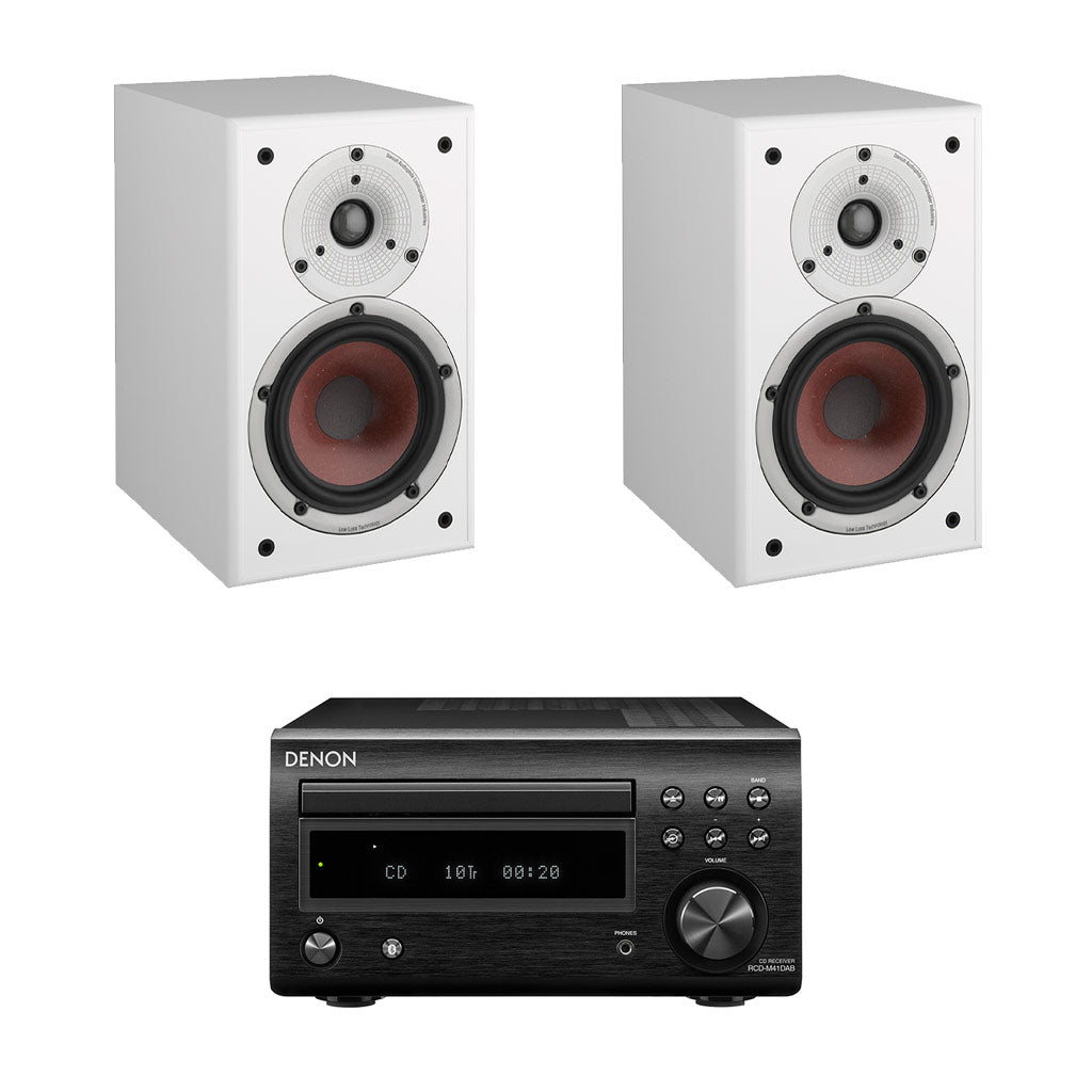 DENON D-M41 DAB - Dali Spektor 2 Bookshelf Speakers