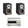 DENON D-M41 Silver - Dali Spektor 1 Black