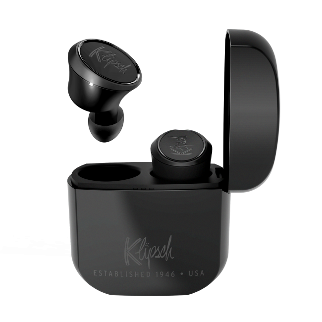 Klipsch T5 True Wireless Triple Black Bluetooth Earphones SpatialOnline