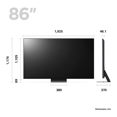 LG 86QNED916QE 86" 4K Mini LED  TV