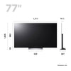 LG OLED77C36LC 77" 4K OLED evo TV