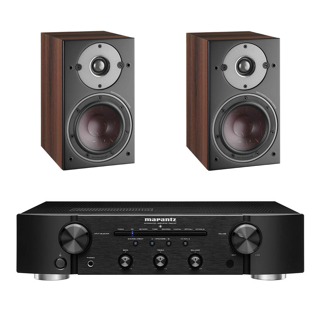 Marantz PM6007 Black - Dali Oberon 1 Walnut