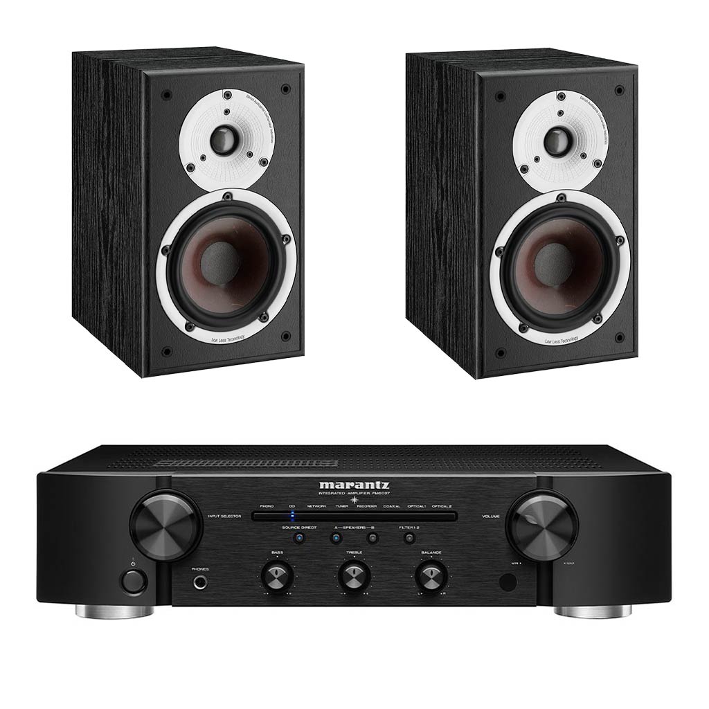 Marantz PM6007 Amplifier - Dali Spektor 2 Bookshelf Speakers