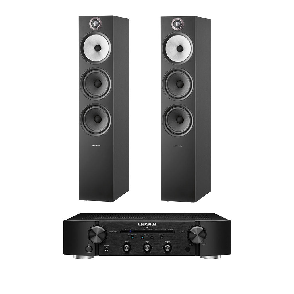 Marantz PM6007 - B&W 603 S2 Floorstanding Speakers