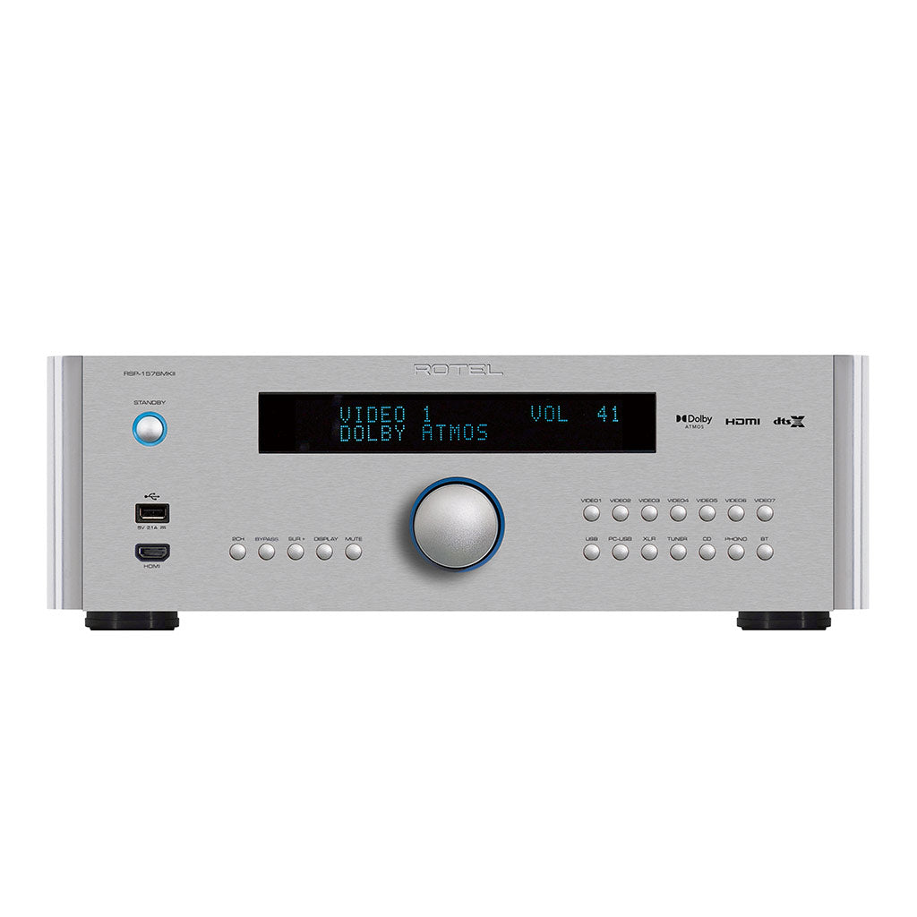 Rotel RSP-1576 MKII Dolby Atmos Surround Sound Processor - SpatialOnline