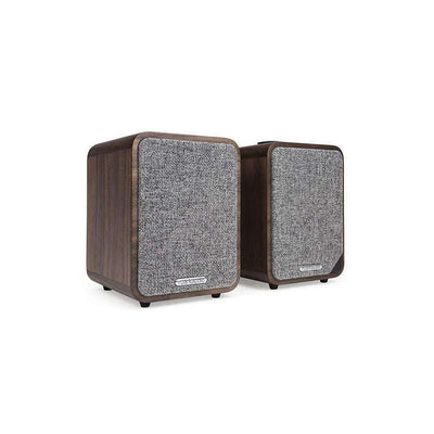 Ruark MR1 MKII Bluetooth Desktop Speakers - Walnut - Call SpatialOnline 0345 557 7334