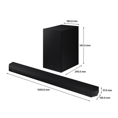 Samsung HW-Q600B 3.1.2ch Dolby Atmos Soundbar - SpatialOnline
