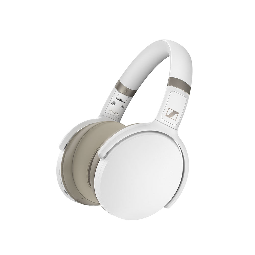 Sennheiser HD450BT ワイヤレスヘッドホン ホワイト/グレー Sennheiser HD 450BT Active Noise Cancelling Bluetooth Headphones