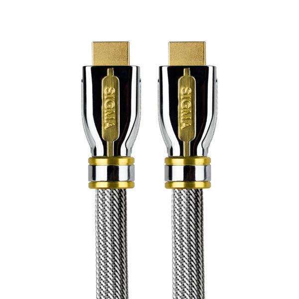 Sigma SG-HD015 1.5m High Speed 4K HDMI Cable with Ethernet - HDMI plug to HDMI plug - Call SpatialOnline 0345 557 7334