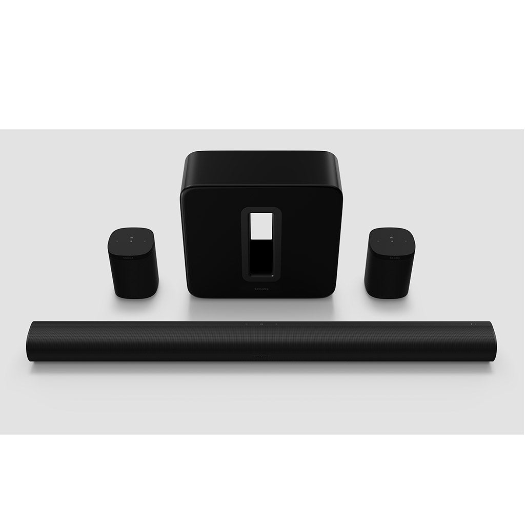 Sonos sub sales with sonos one