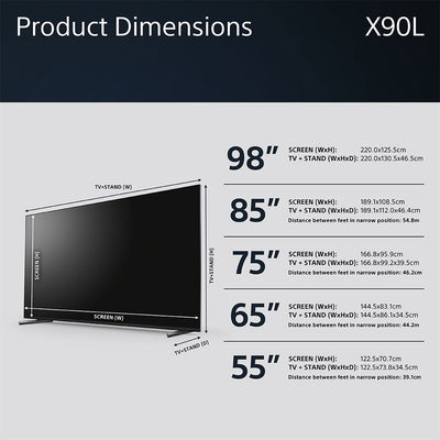 Sony XR65X90LU 65" 4K LED TV