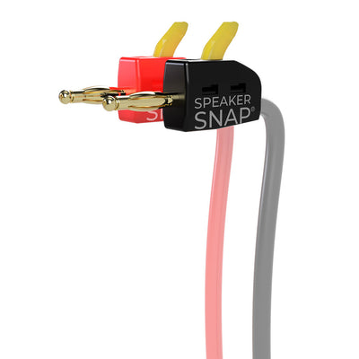 Speaker Snap Banana Plugs - 4 Pairs (8 Plugs)