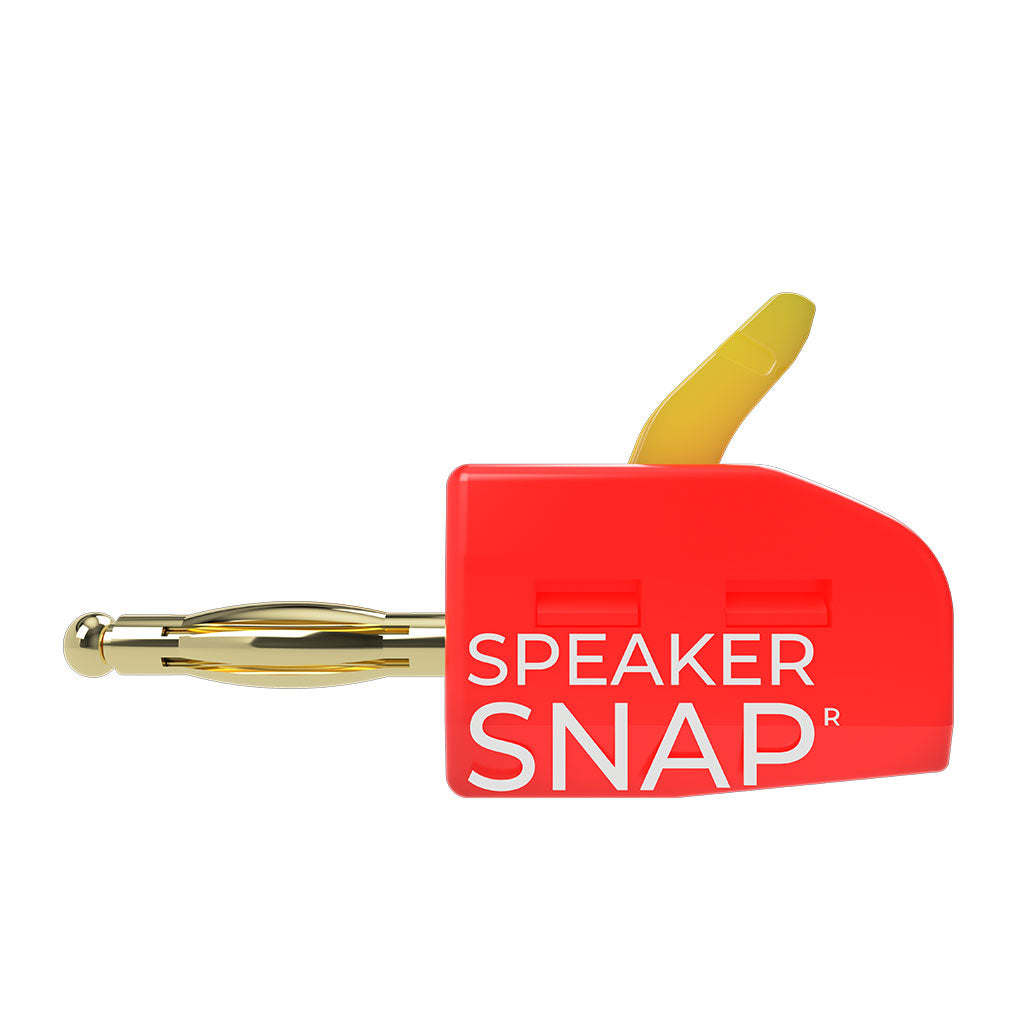 Speaker Snap Banana Plugs - 4 Pairs (8 Plugs)